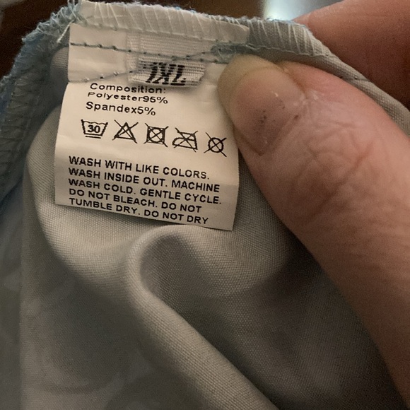 Women's Short Sleeve Blouse with Plant Print - Picture 4 of 5